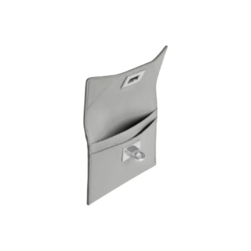 Balenciaga Rodeo Cow Leather Card Holder Unisex Cloud Gray-2