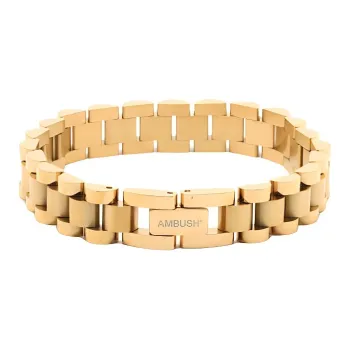 AMBUSH Stainless Steel Bracelets Unisex Gold