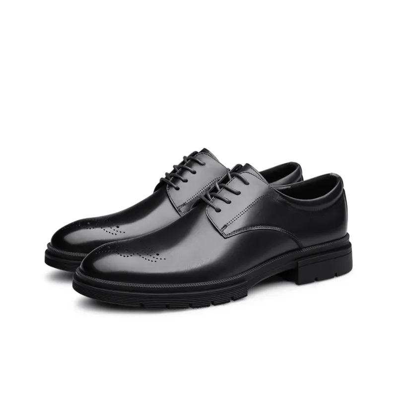 British Knights Dress Shoes Men's Black-6