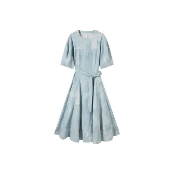 DIALOGUE Short Sleeved Dress Women's