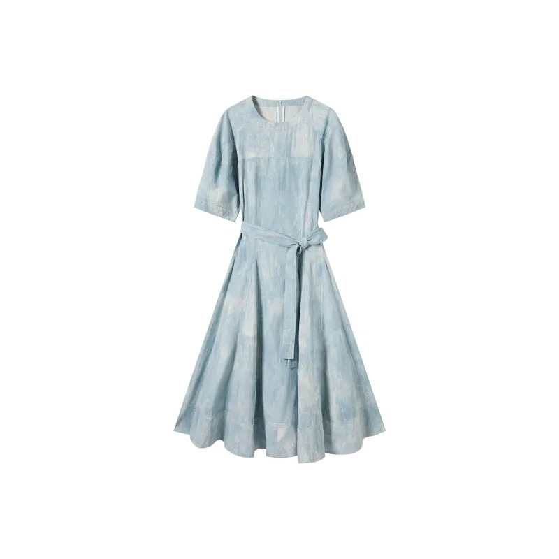 DIALOGUE Short Sleeved Dress Women's-0