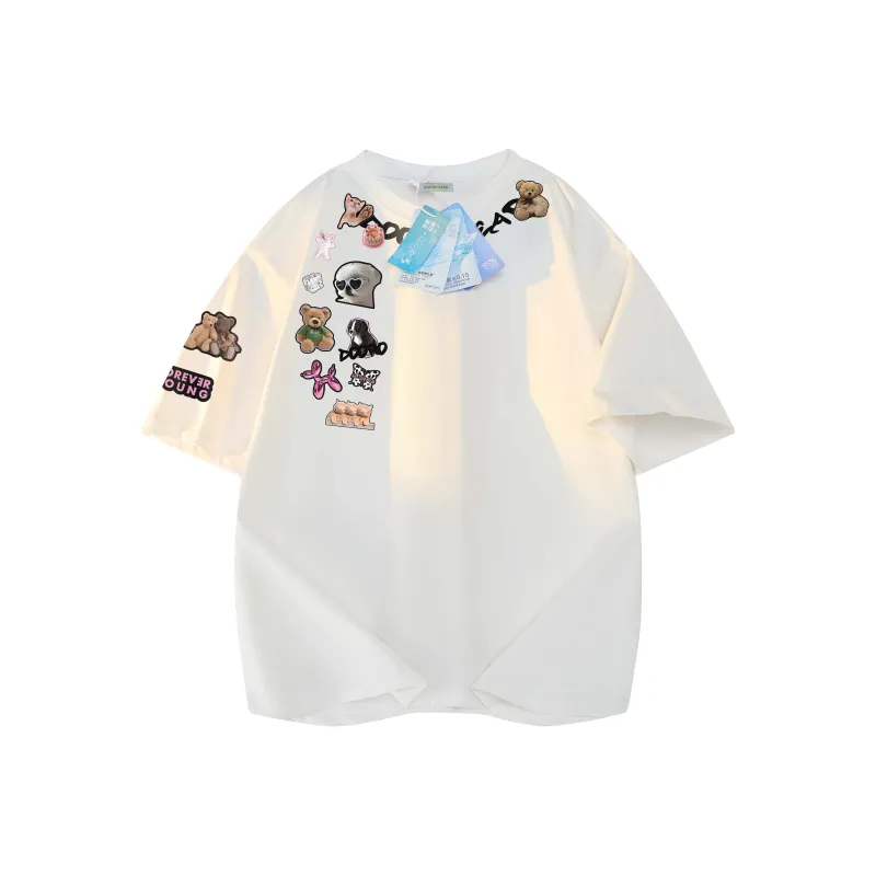 Budding Bear T Shirts Unisex-4