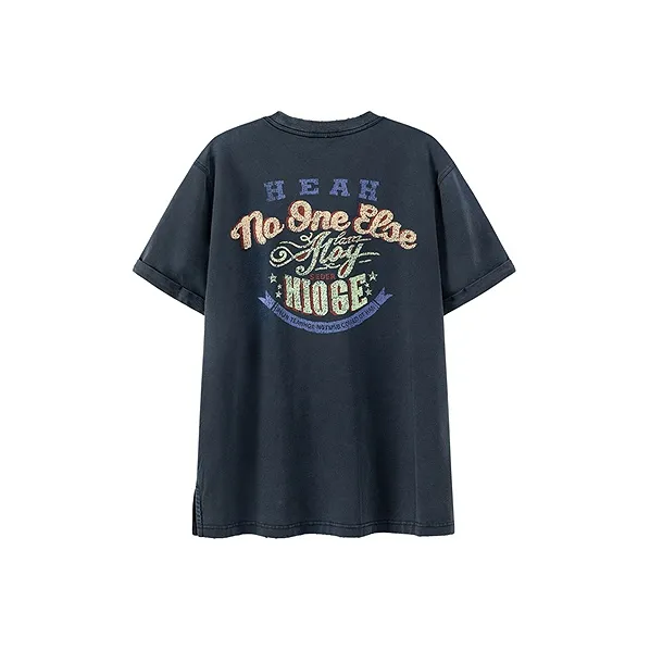 NO ONE ELSE T Shirts Women's Marine Blue-1
