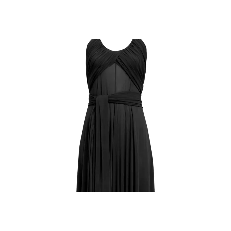 Alaia SS25 Slip Dress Women's Black-2