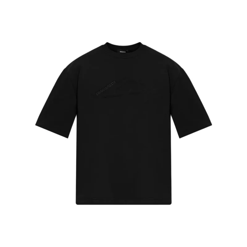 DSQUARED 2 Logo embroidered T shirt-0