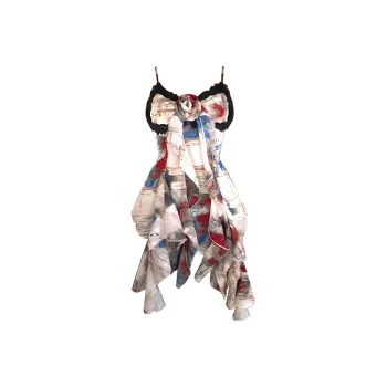 GUOZHEN Slip Dresses Women's Multicolor