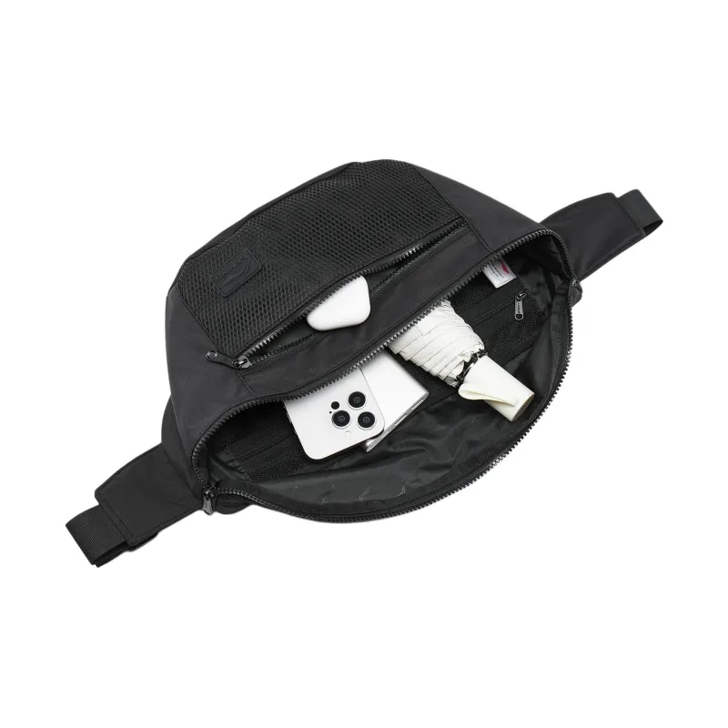LiNing Sports Life Collection Polyester Fanny Pack Unisex Basic Black-3