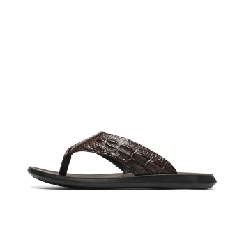 Mulinsen Slip Resistant Flip Flops Men's