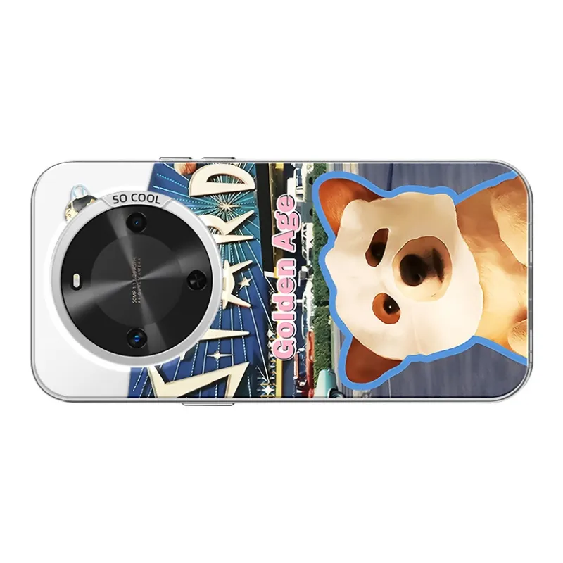YAOCAI Acrylic Material Facial Mask Puppy Phone Cases Compatibility With MVMOM 30/20 Trendy And Cool-14