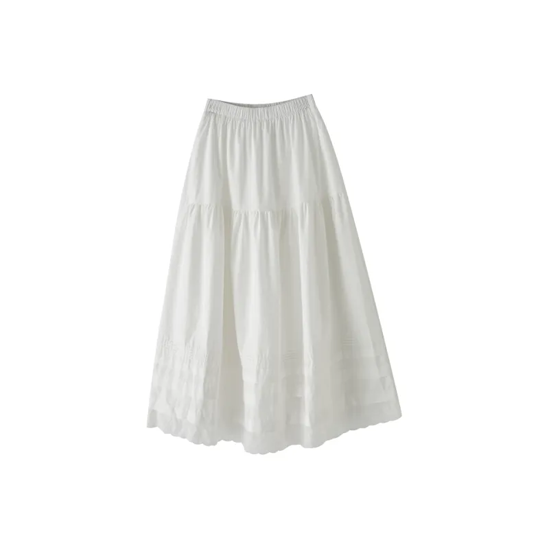 MISS VIGOR Casual Long Skirt Women's-0