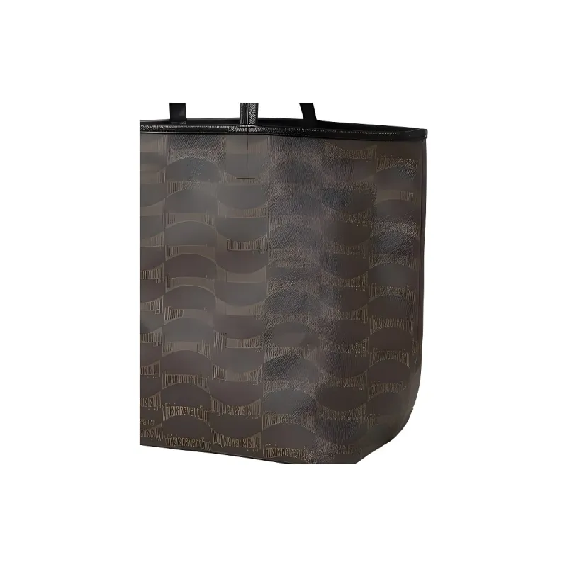 Thisisneverthat Coated PVC Tote Bag Shopping Bag Handbag Shoulder Bag Women's Brown-3