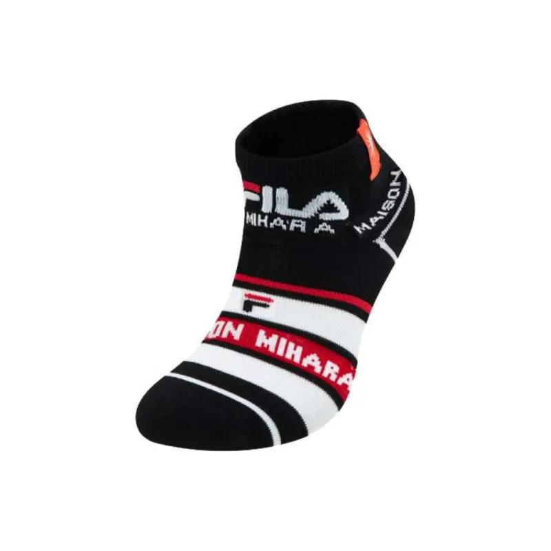 FILA x Maison Mihara Yasuhiro Ankle Socks Unisex 1 Pack Jet Black-0