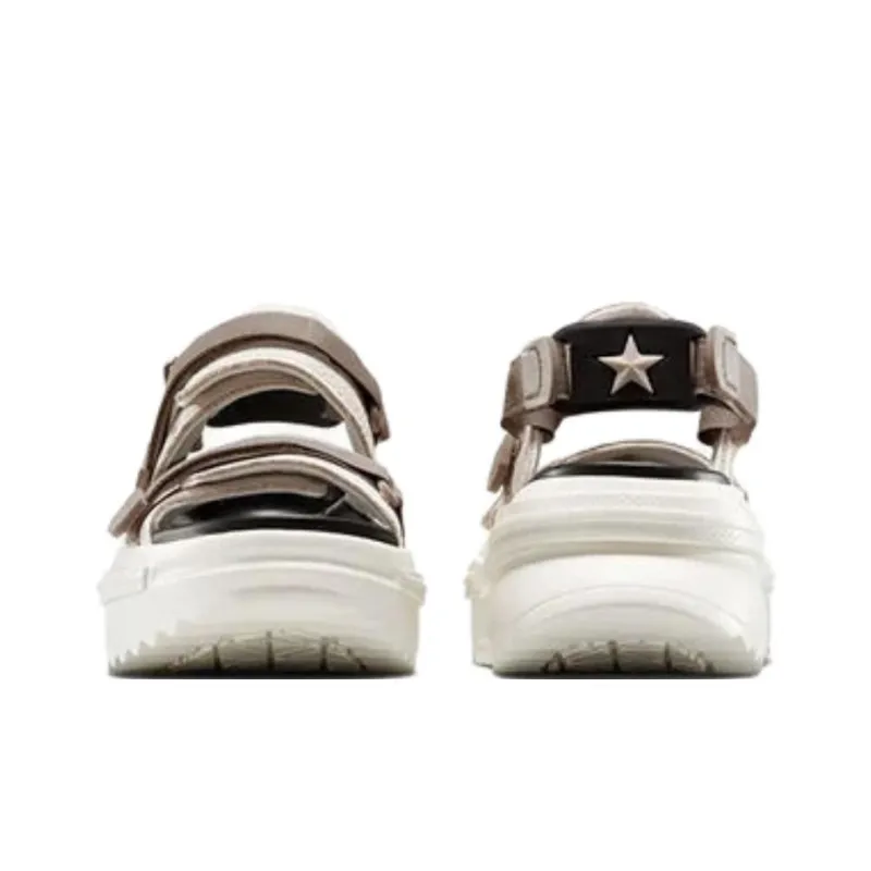 Converse Run Star Utility Sandal Beach Sandals Unisex White Brown-3