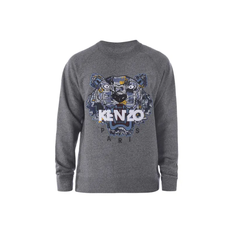 KENZO Sweatshirts Men Gray-0