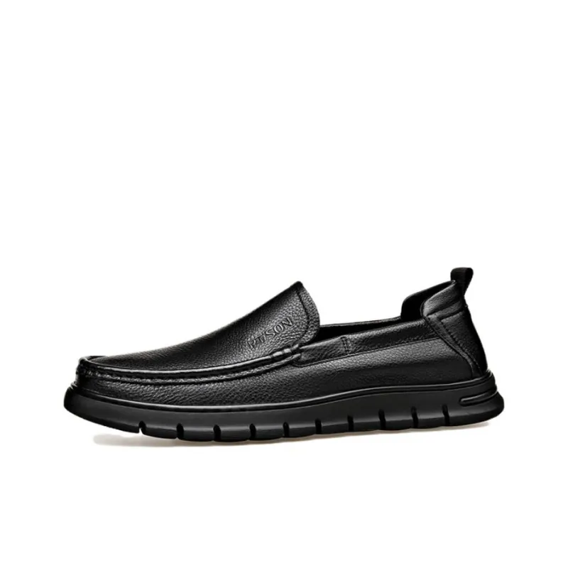 PT'SON Casual Shoes Men's Black-0