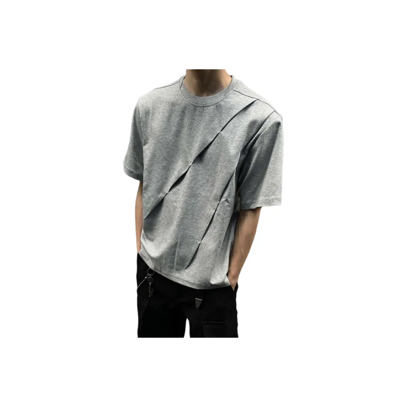 NEVER RULE T Shirts Unisex Concrete Gray-0