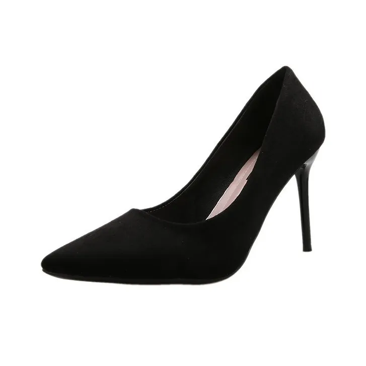 Dawei's House Slim Heel High Heels Women's-0