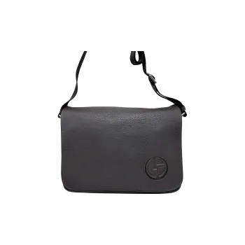 AMANI Adjustable Strap Shoulder Bag Unisex Black