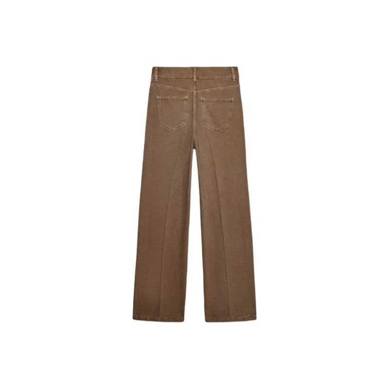 ZARA ZW Series Jeans Women's Brown-1