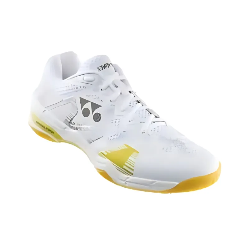 YONEX Anti Slip Wear Resistant Low Top Badminton Shoes Women's White-1