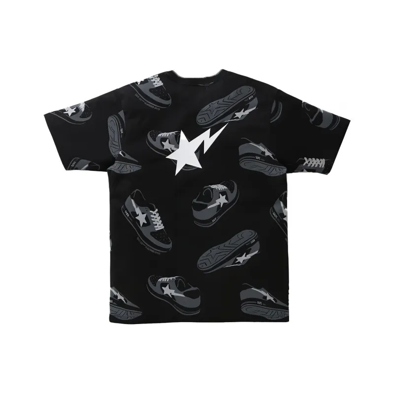 A BATHING APE Sta Random Tee-1