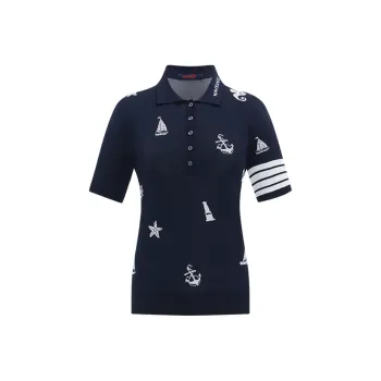 NAVIGARE Polo Shirts Women's Marine Blue