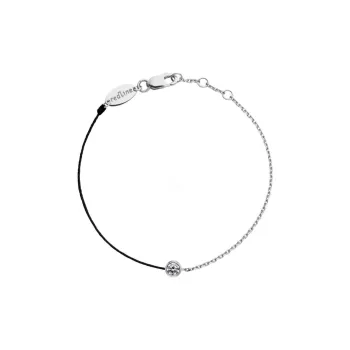 Redline Diamond, White Gold Bracelets Women's Silver