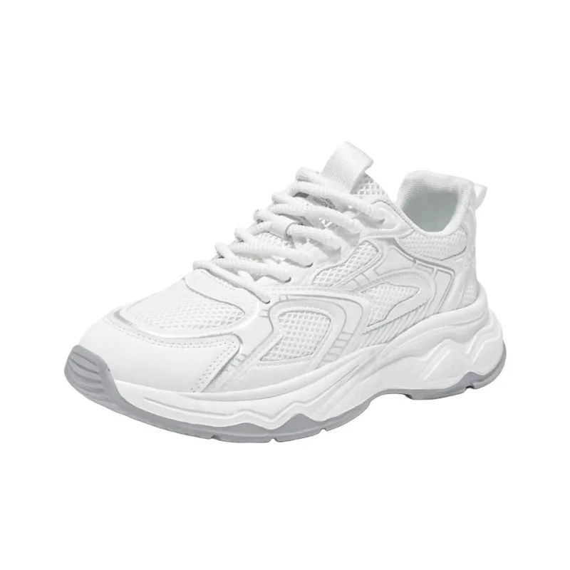 DINGGU Abrasion Resistant Breathable Coverage Low Top Chunky Sneakers Men's-6