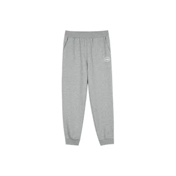 Skechers Knitted Sweatpants Men's Medium Heather Gray 004F