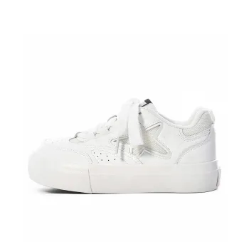 BLUBLONC Slip Resistant Shock Absorbers Low Top Skateboard Shoes Women's