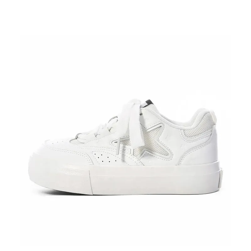 BLUBLONC Slip Resistant Shock Absorbers Low Top Skateboard Shoes Women's-6