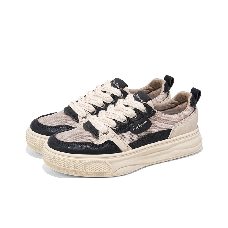 Gai Renpu Slip Resistant, Lightweight, And Breathable Low Top Skateboard Shoes Women's-2