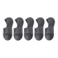 5 Pack Dark Gray