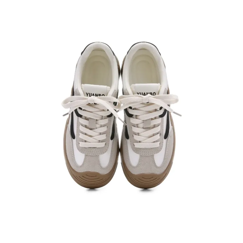 The New Age Family Low Top Skateboard Shoes Women's Gray-2