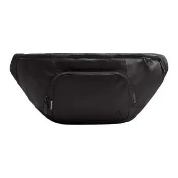 Lululemon Everywhere Nylon Sling Bag, Fanny Pack Extra Large Unisex Black