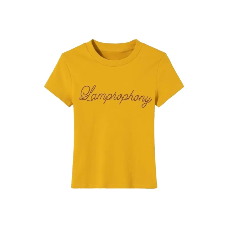 Aghr T Shirts Women's Yellow-0