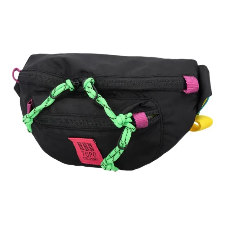TOPO DESIGNS Nylon Fanny Pack Men's Black-1