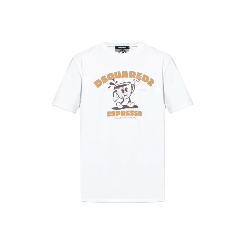 DSQUARED 2 Espresso T shirt-0