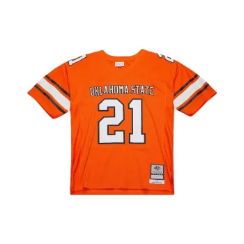 Mitchell Ness Ncaa Dark 'Oklahoma State Cowboys 1987 Barry Sanders' Jersey