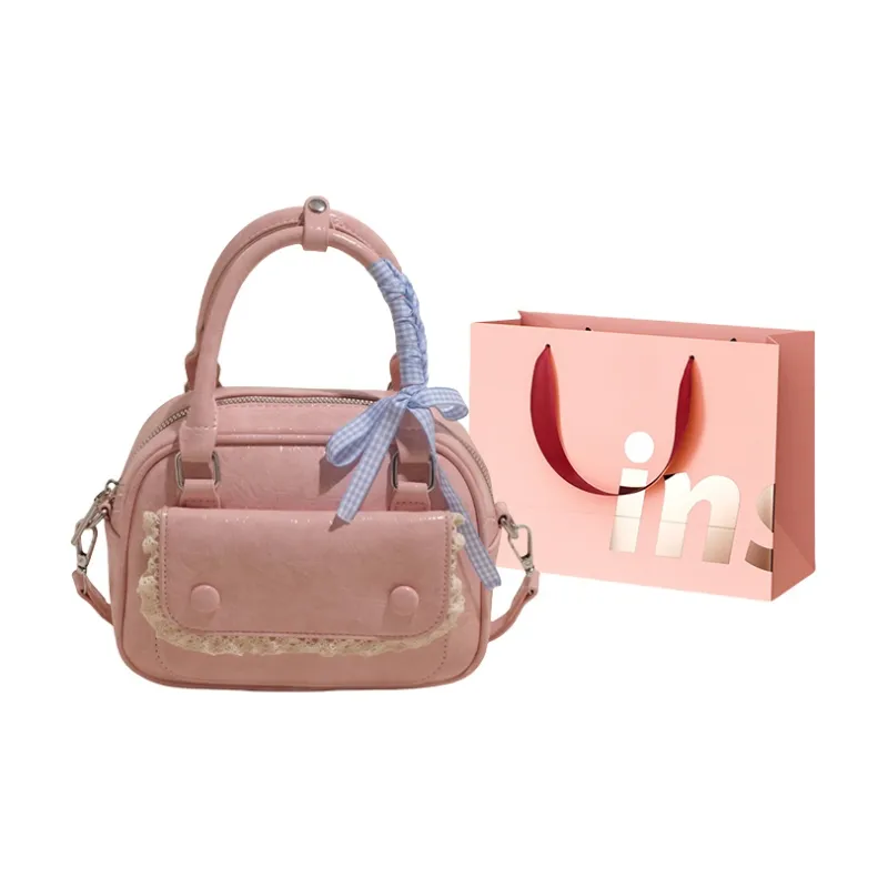WHEELY BABY+ PU Shoulder Bag, Crossbody Bag, Handbag Women's White/Blue/Yellow/Pink/Black-14