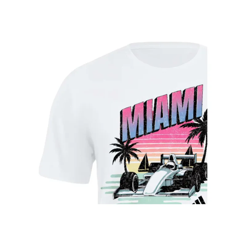Adidas Free Shipping With AdiClub Miami Motorsport Scenic Drive Tee-2