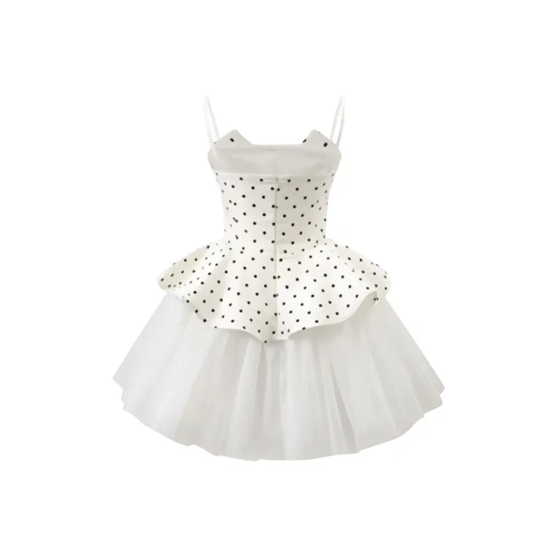 POPO.INFO Slip Dresses Women's Polka Dot-1