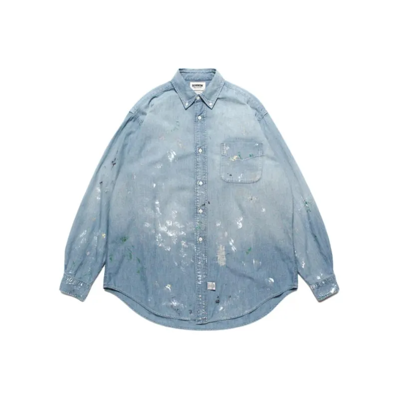 Bowwow SS25 【C30 5th ANNIVERSARY ITEM】5th ANNIV. COLOR B.D. SHIRTS Shirt Unisex-0