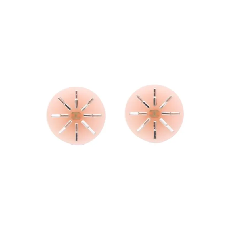 CHANEL 2007 Cc Clip on Earrings-0