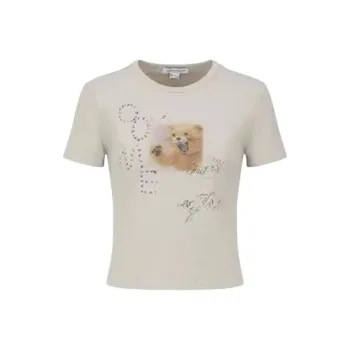 URBAN REVIVO T Shirts Women's Khaki