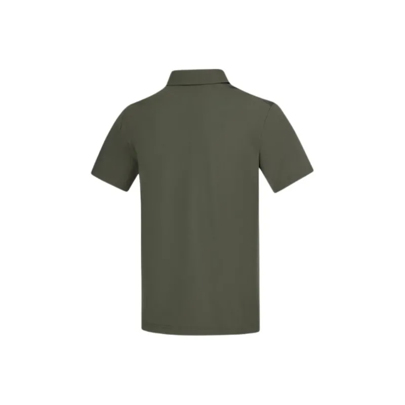 HONMA Polo Shirt Men's Olive Green-1