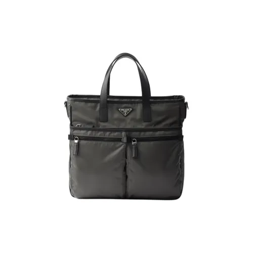 prada galleria Re Nylon Tote Bag, Shopping Bag, Shoulder Bag, Crossbody Bag, Handbag Unisex Forest Green