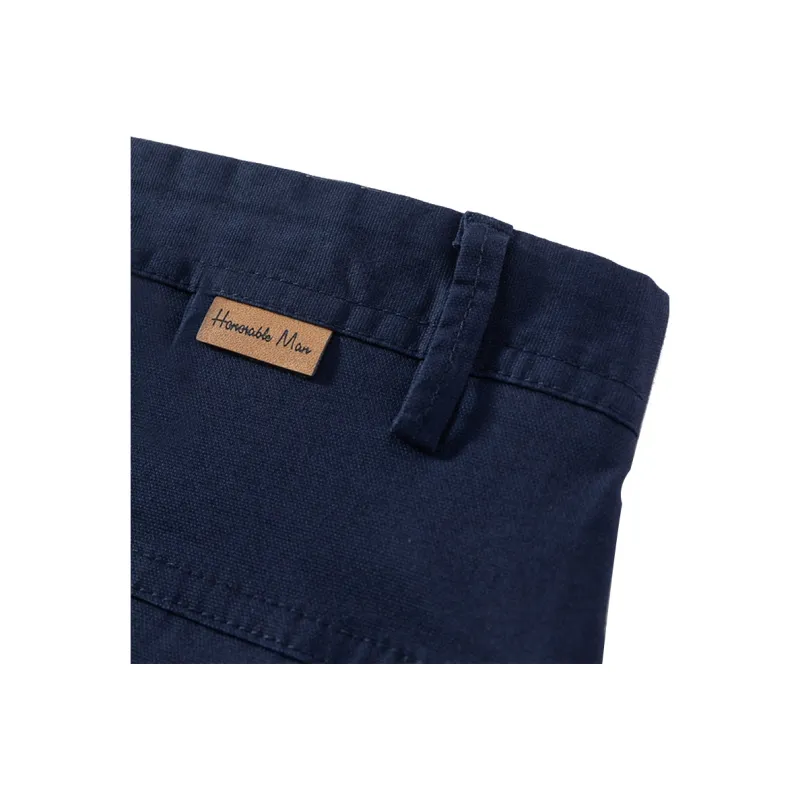 ARTSDON Casual Shorts Men Light Blue-3