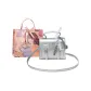 Silver+Ribbon+Shopping Bag
