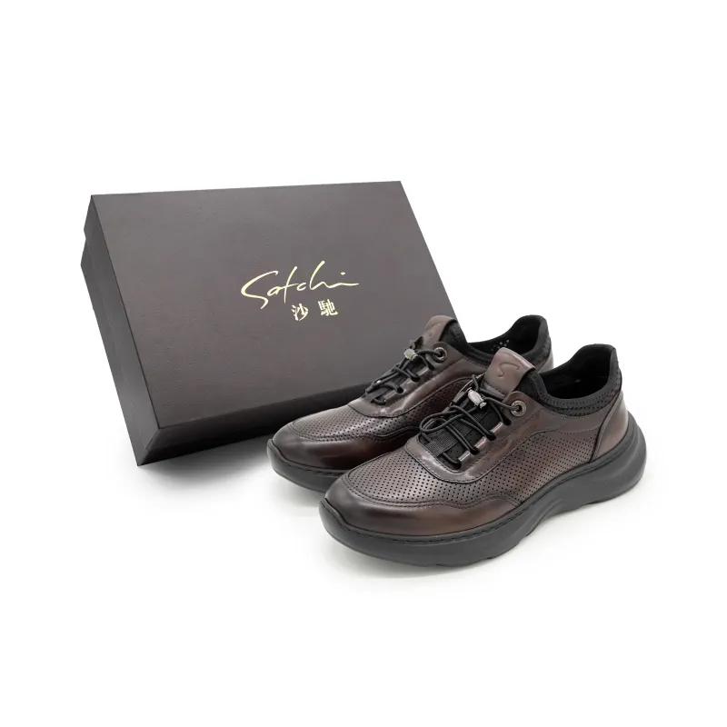 Satchi Casual Shoes Men's Brown-1